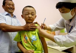 China vaccines against measles